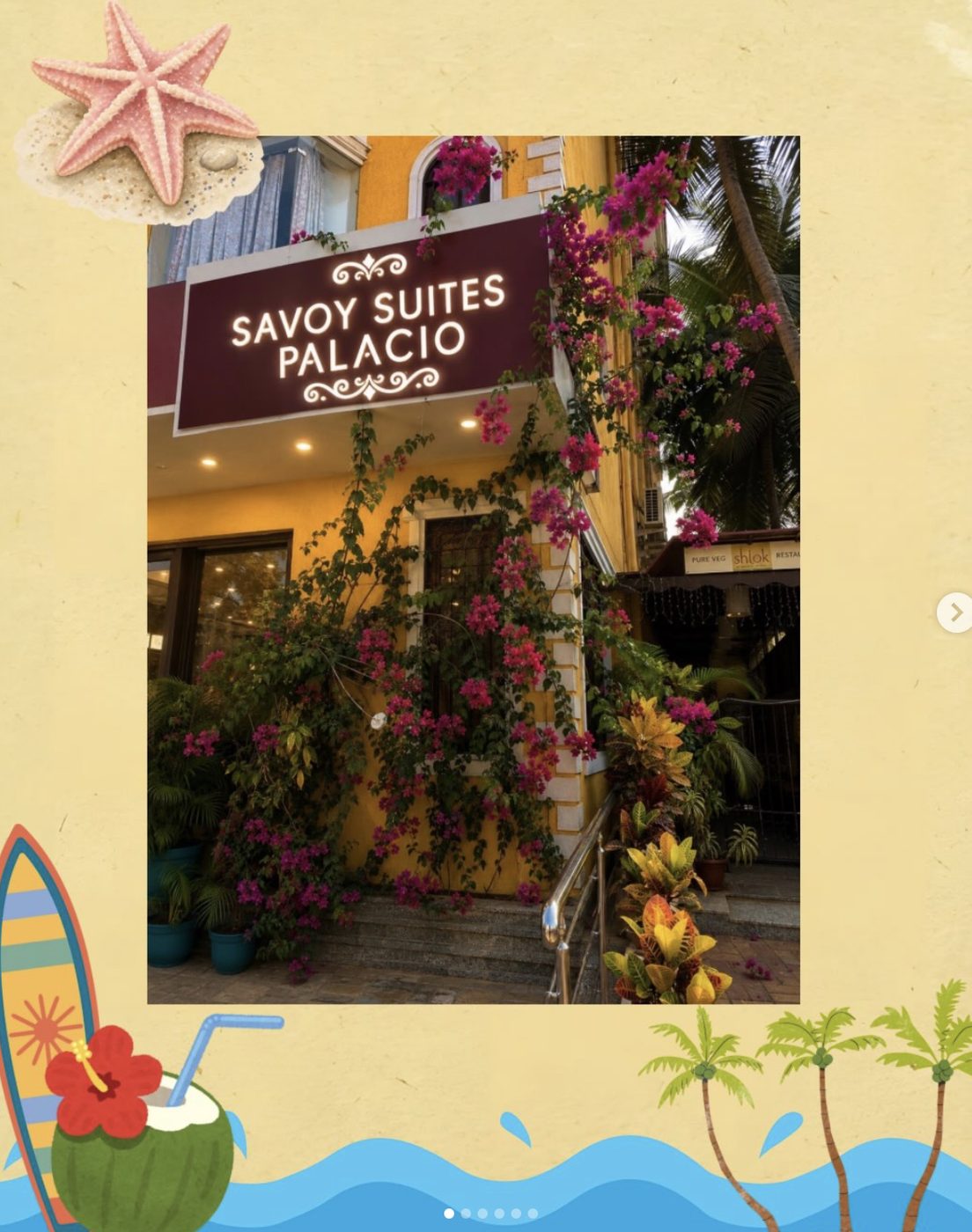 Savoy Suites Palacio entrance, Calangute